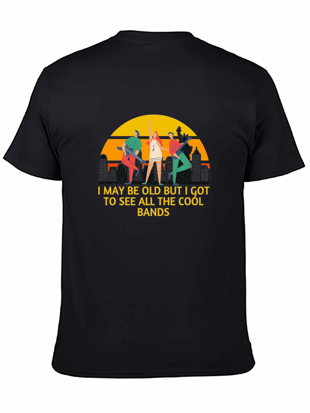 Cool Bands Graphic T-Shirt