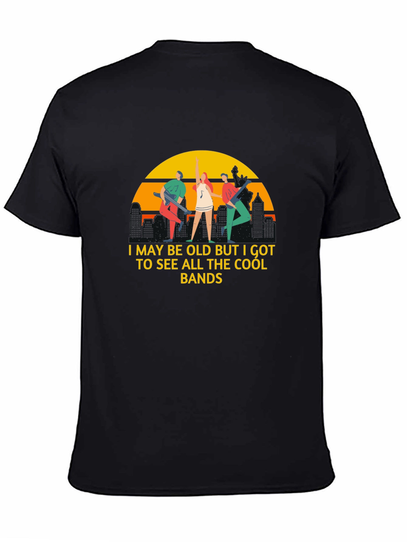 Cool Bands Graphic T-Shirt