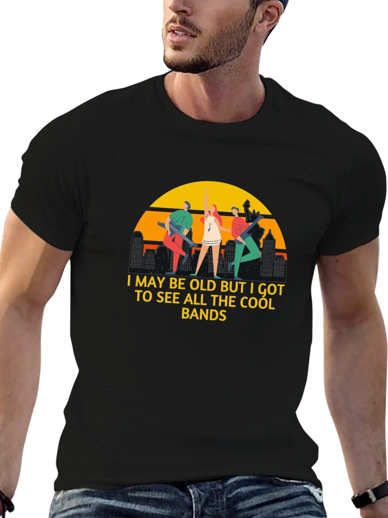 Cool Bands Graphic T-Shirt