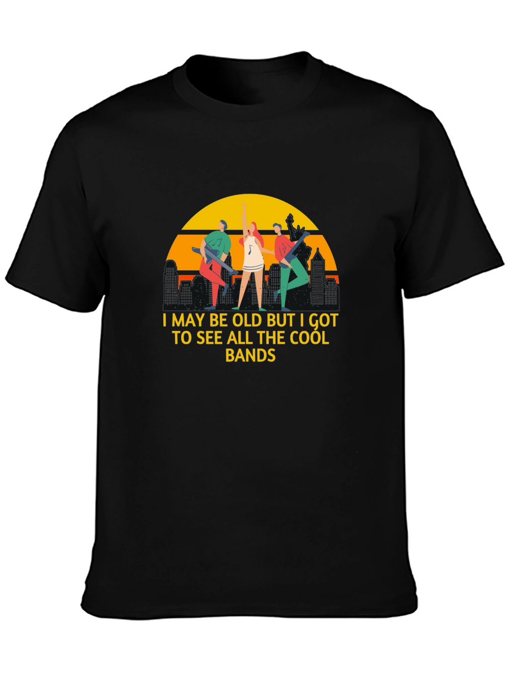 Cool Bands Graphic T-Shirt