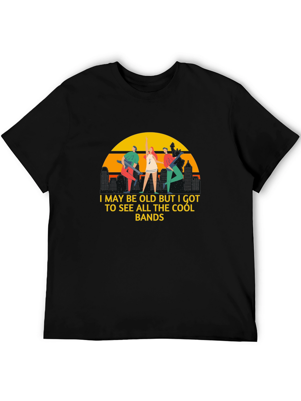 Cool Bands Graphic T-Shirt