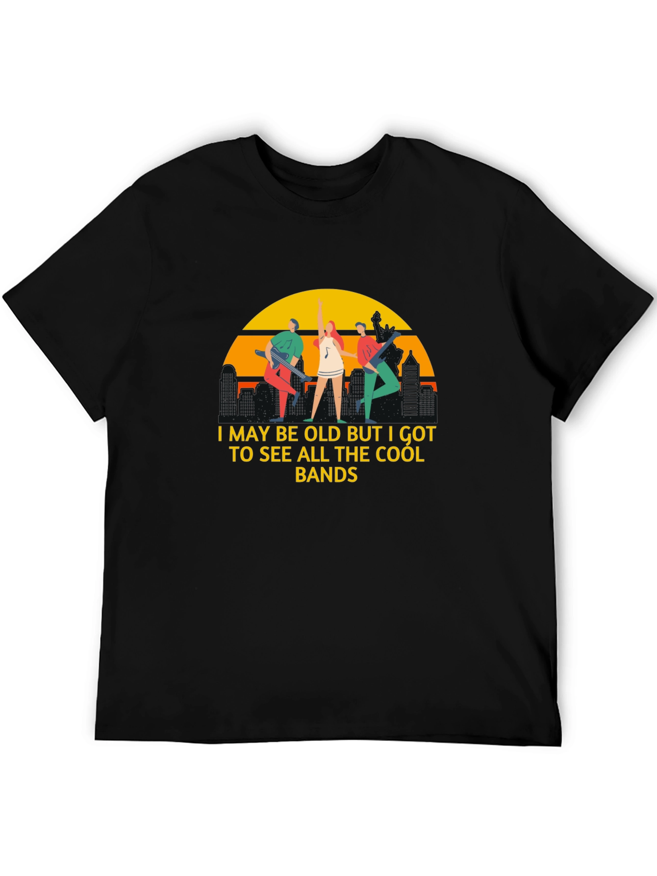 Cool Bands Graphic T-Shirt