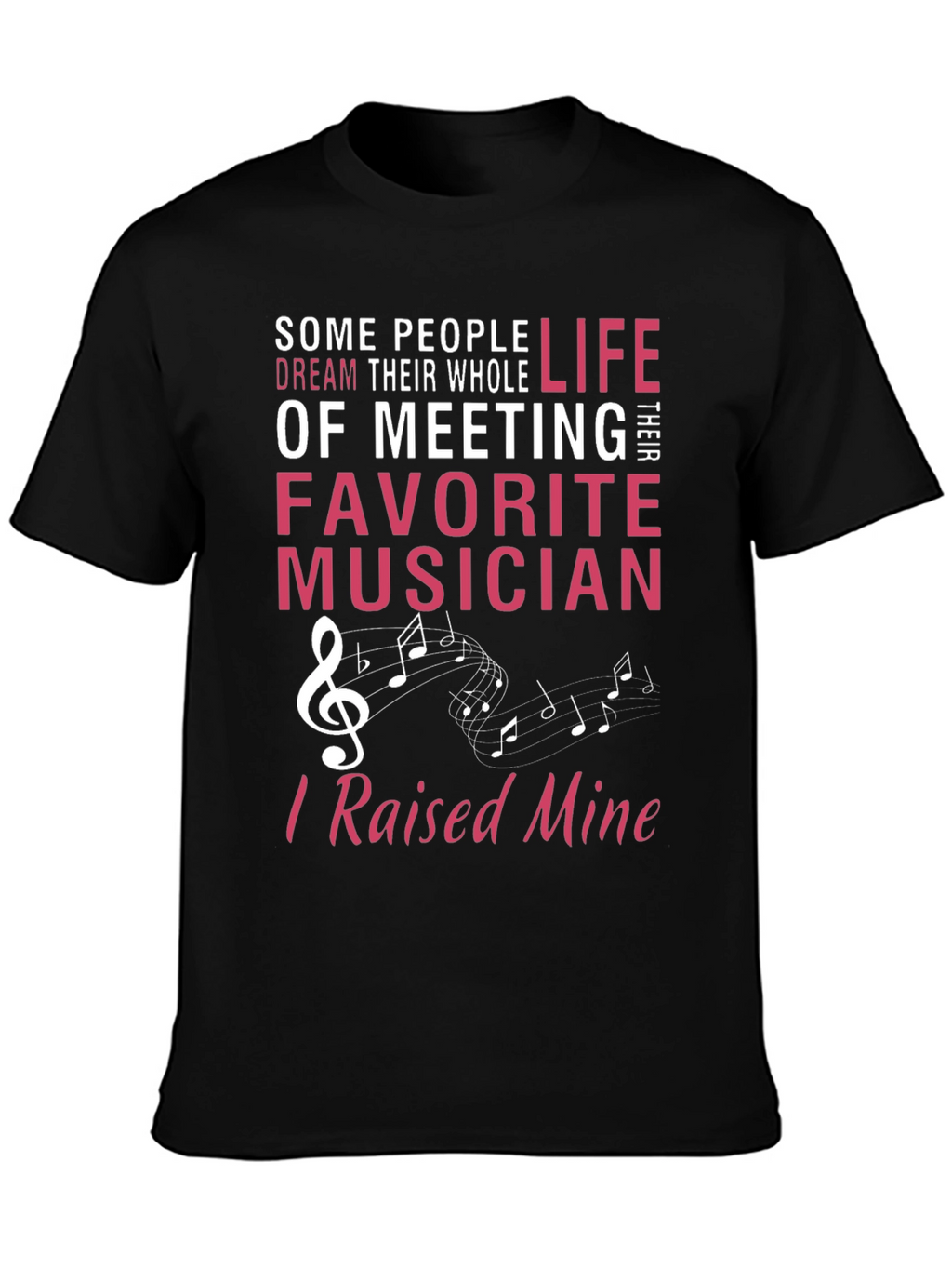 Proud Parent Musician T-Shirt