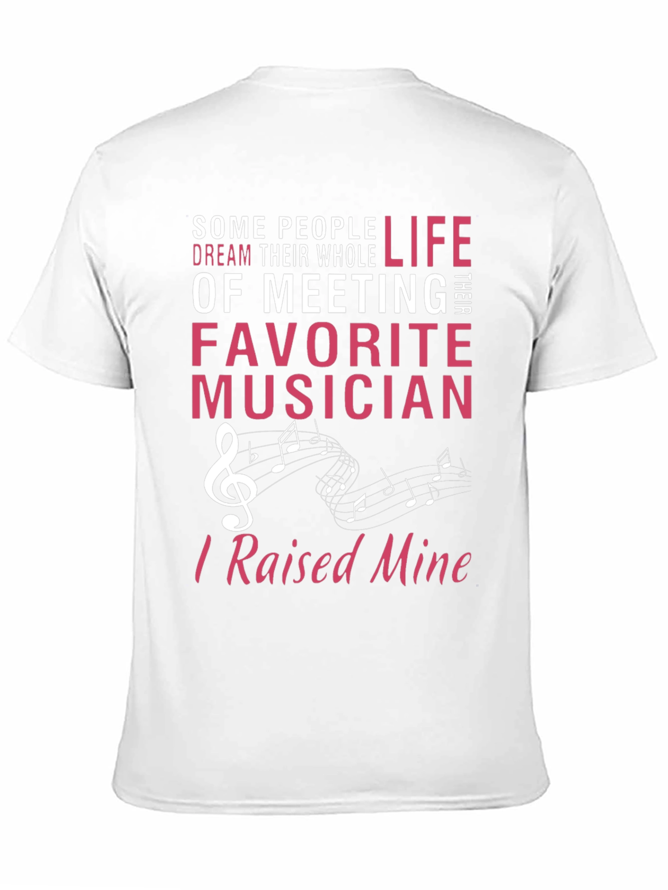 Proud Parent Musician T-Shirt
