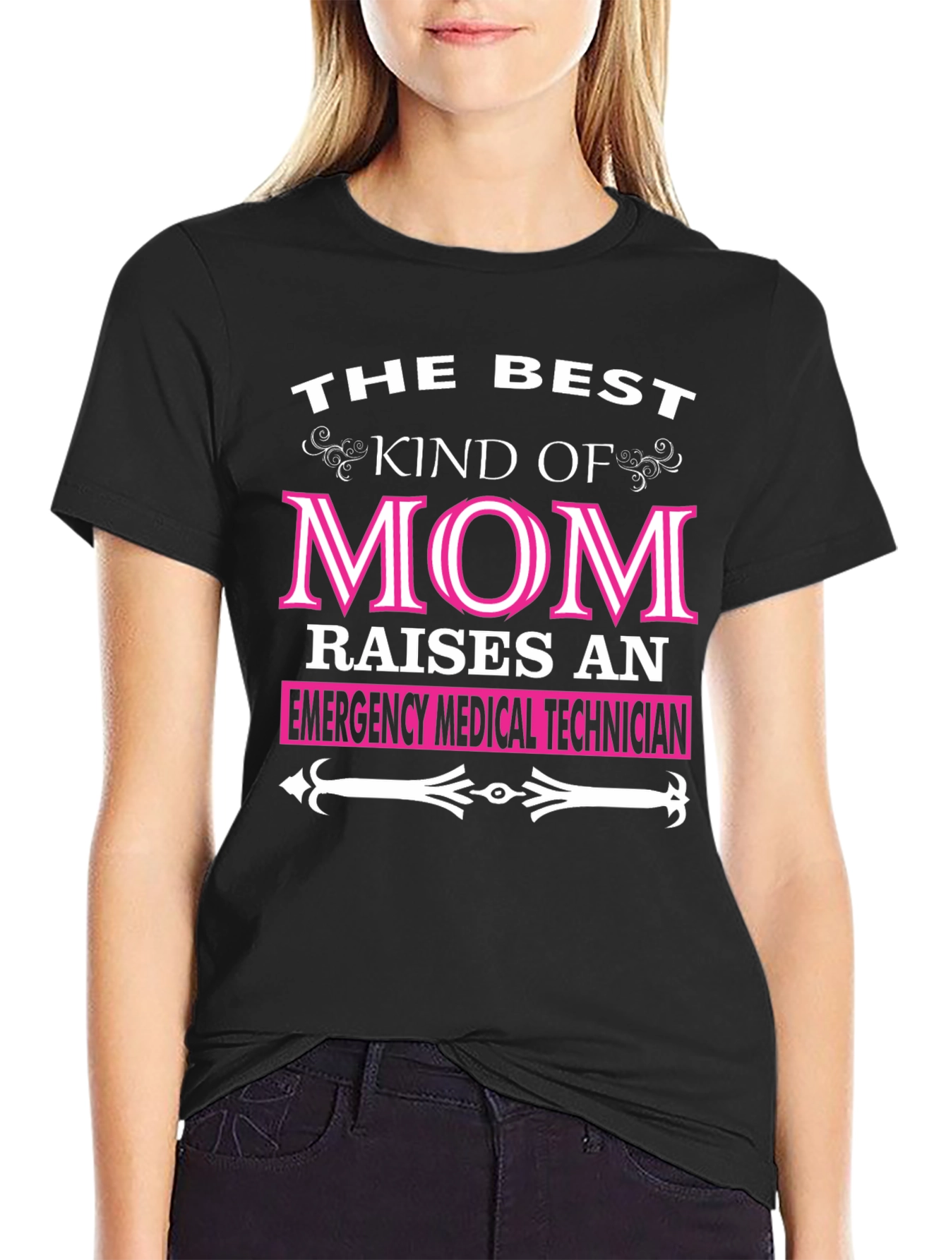 Best Mom Raises EMT T-Shirt