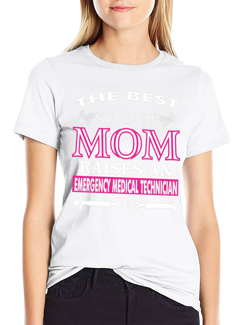 Best Mom Raises EMT T-Shirt