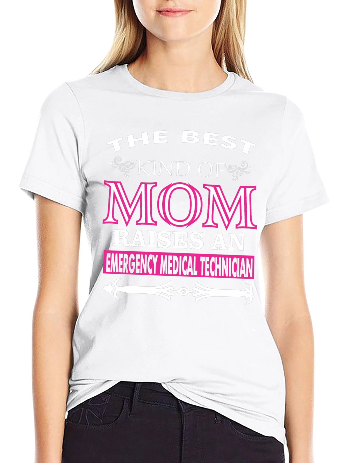 Best Mom Raises EMT T-Shirt