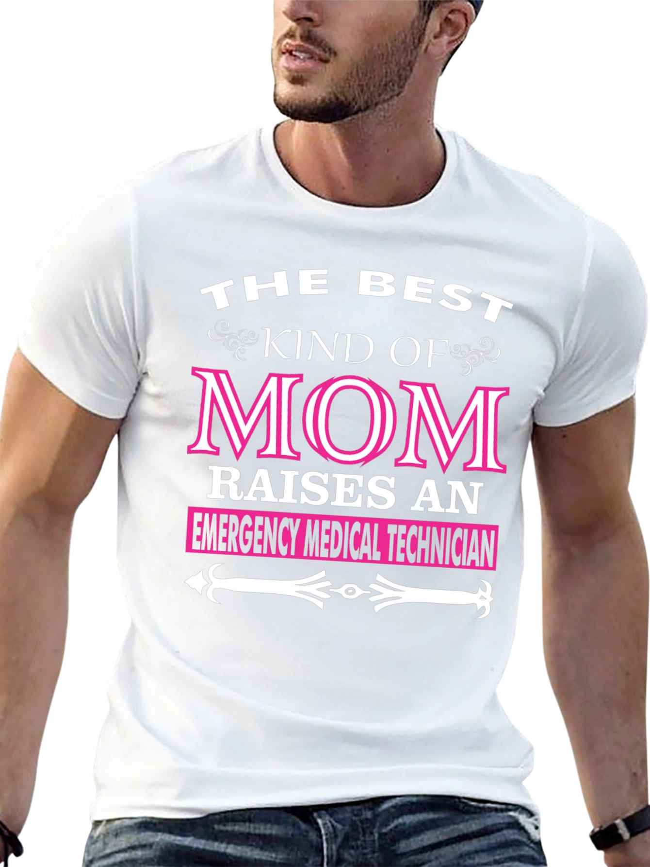 Best Mom Raises EMT T-Shirt