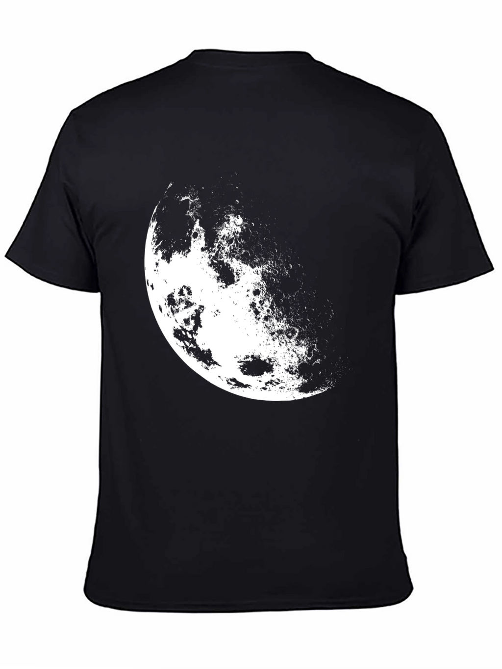 Lunar Phase Black T-Shirt