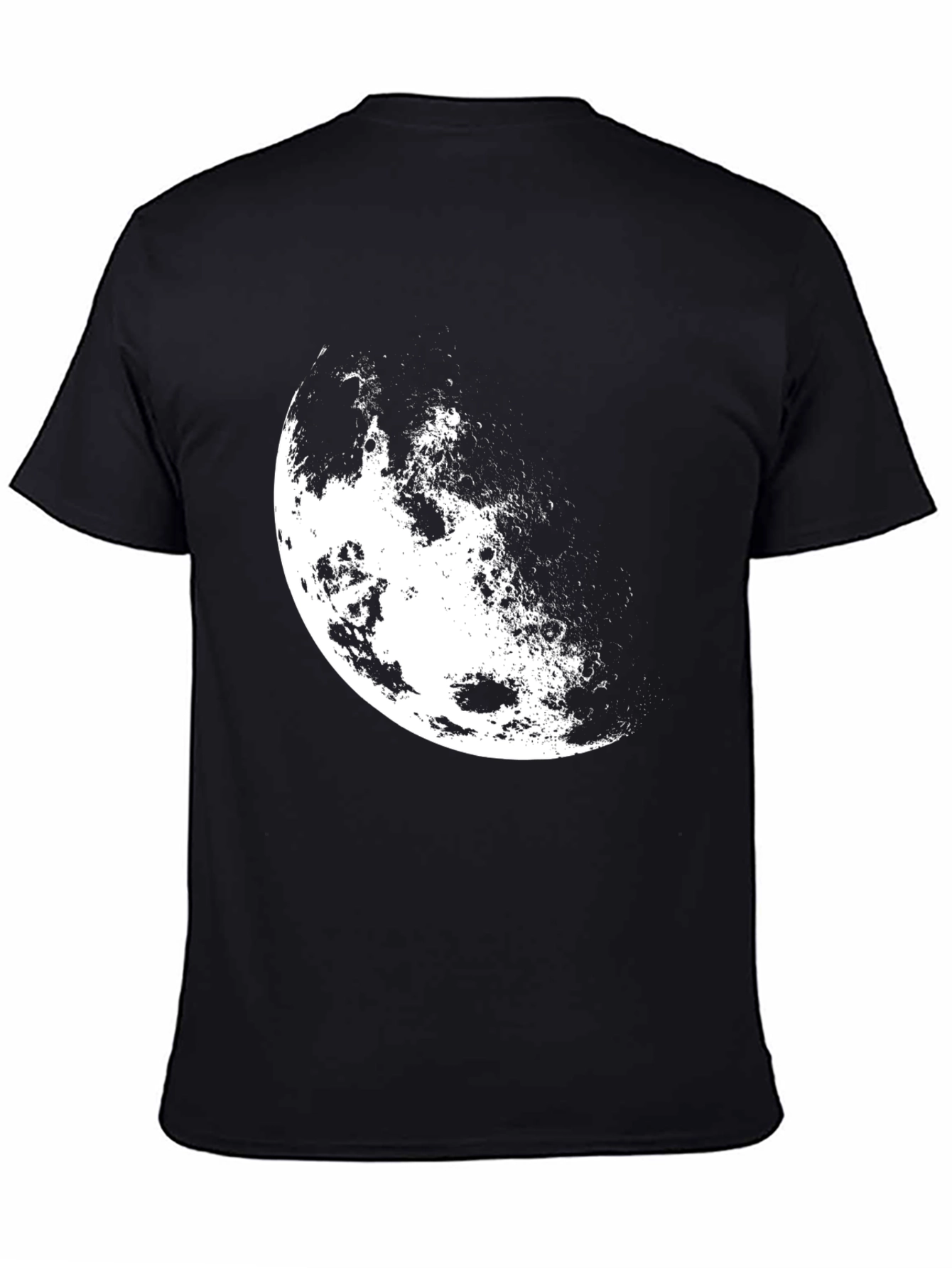 Lunar Phase Black T-Shirt