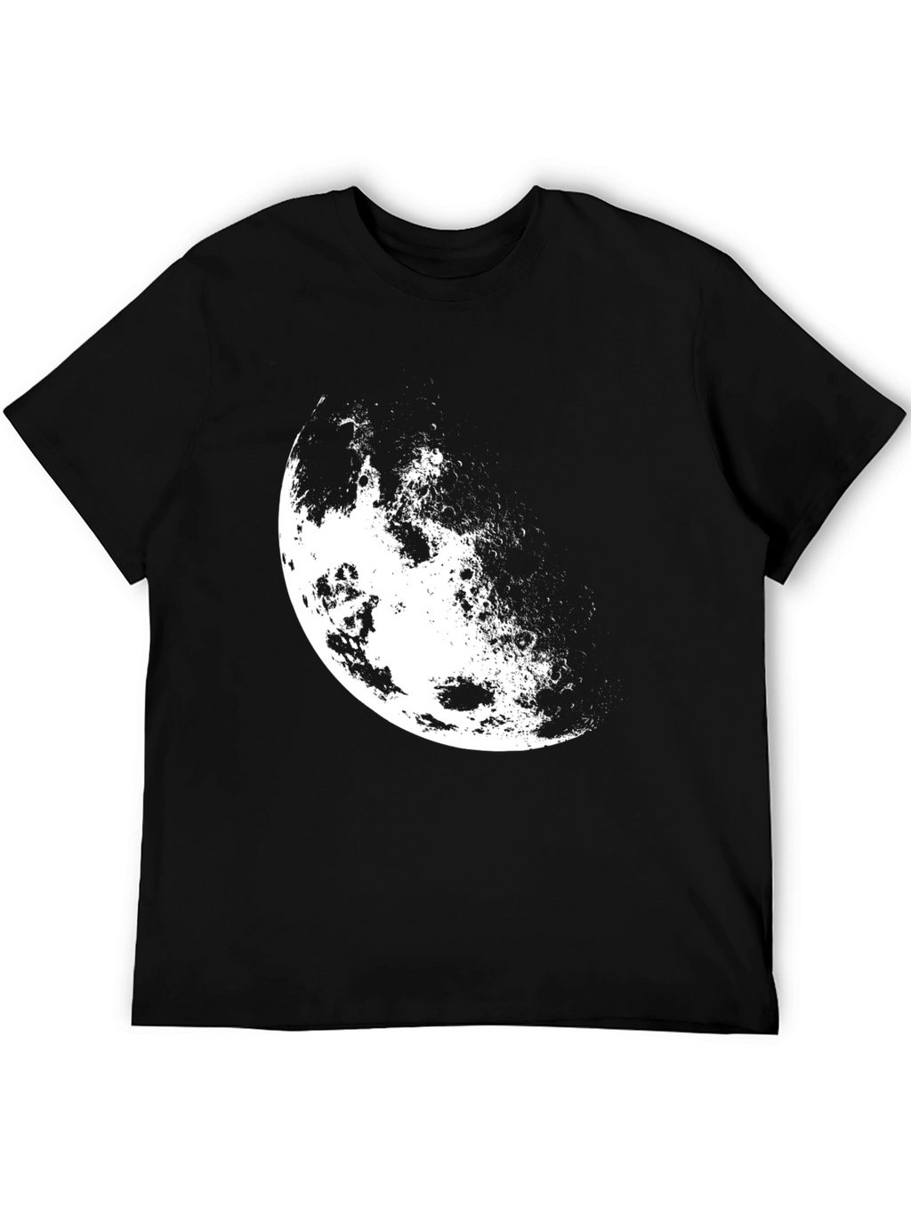 Lunar Phase Black T-Shirt