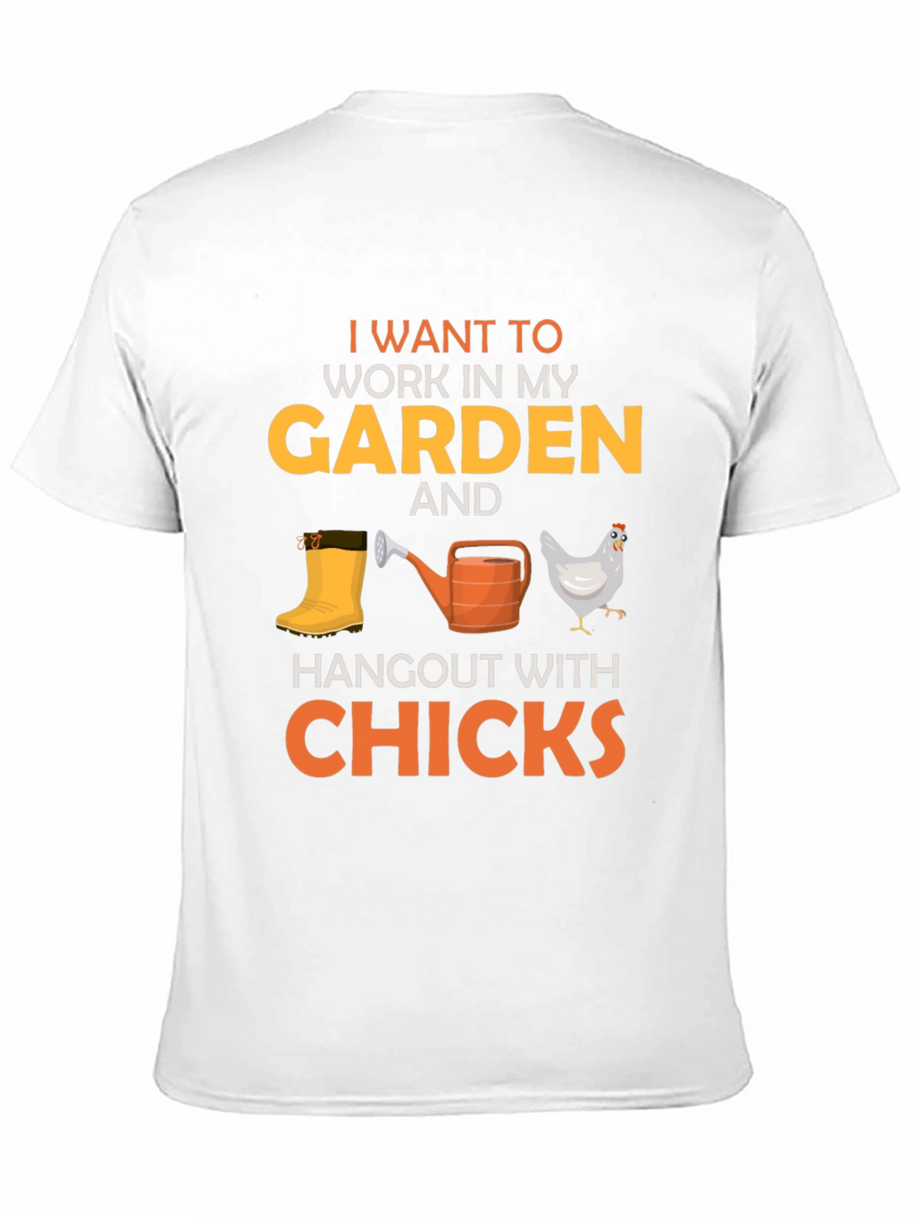 Gardening & Chicken Lovers Tee