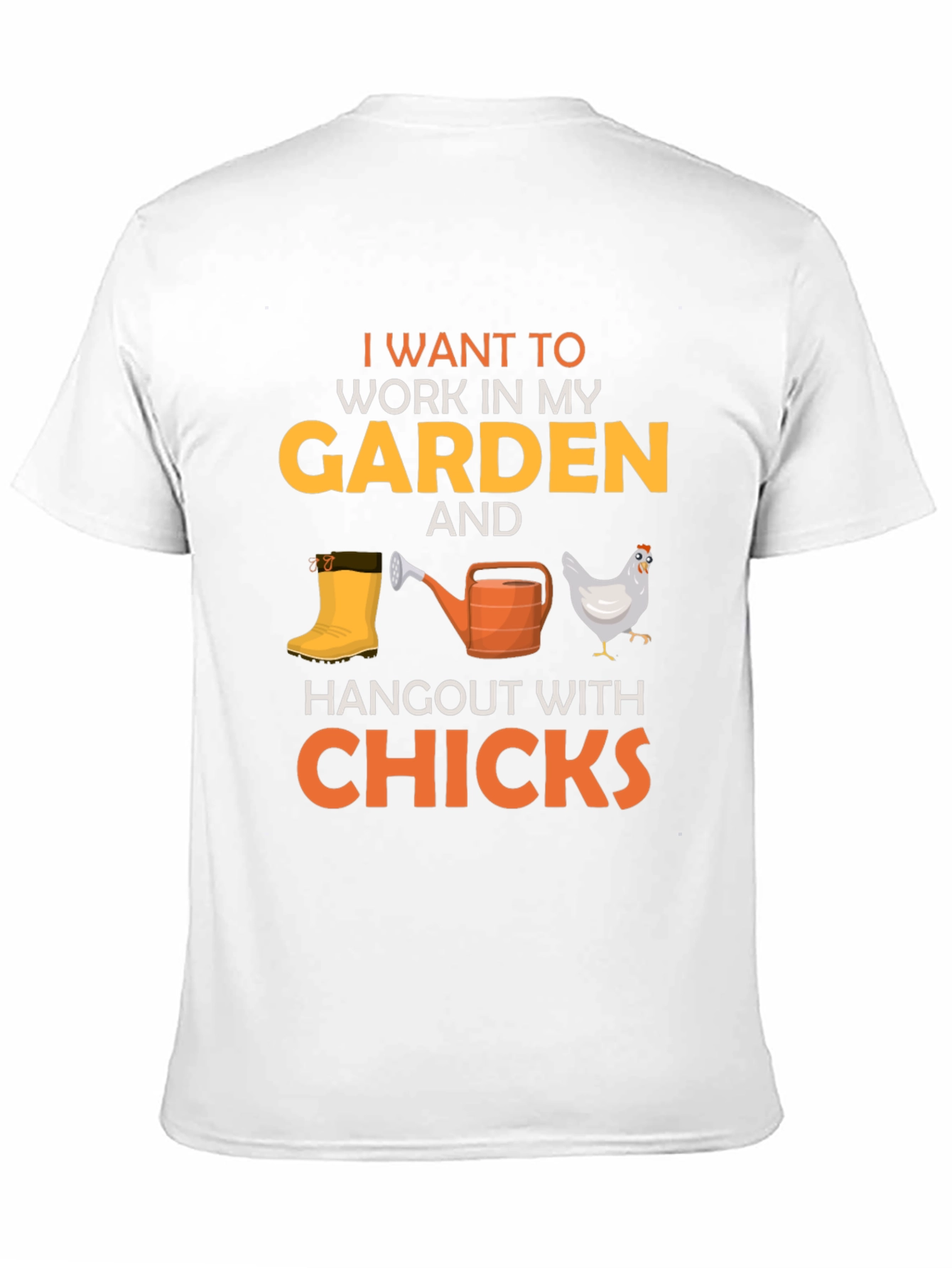 Gardening & Chicken Lovers Tee