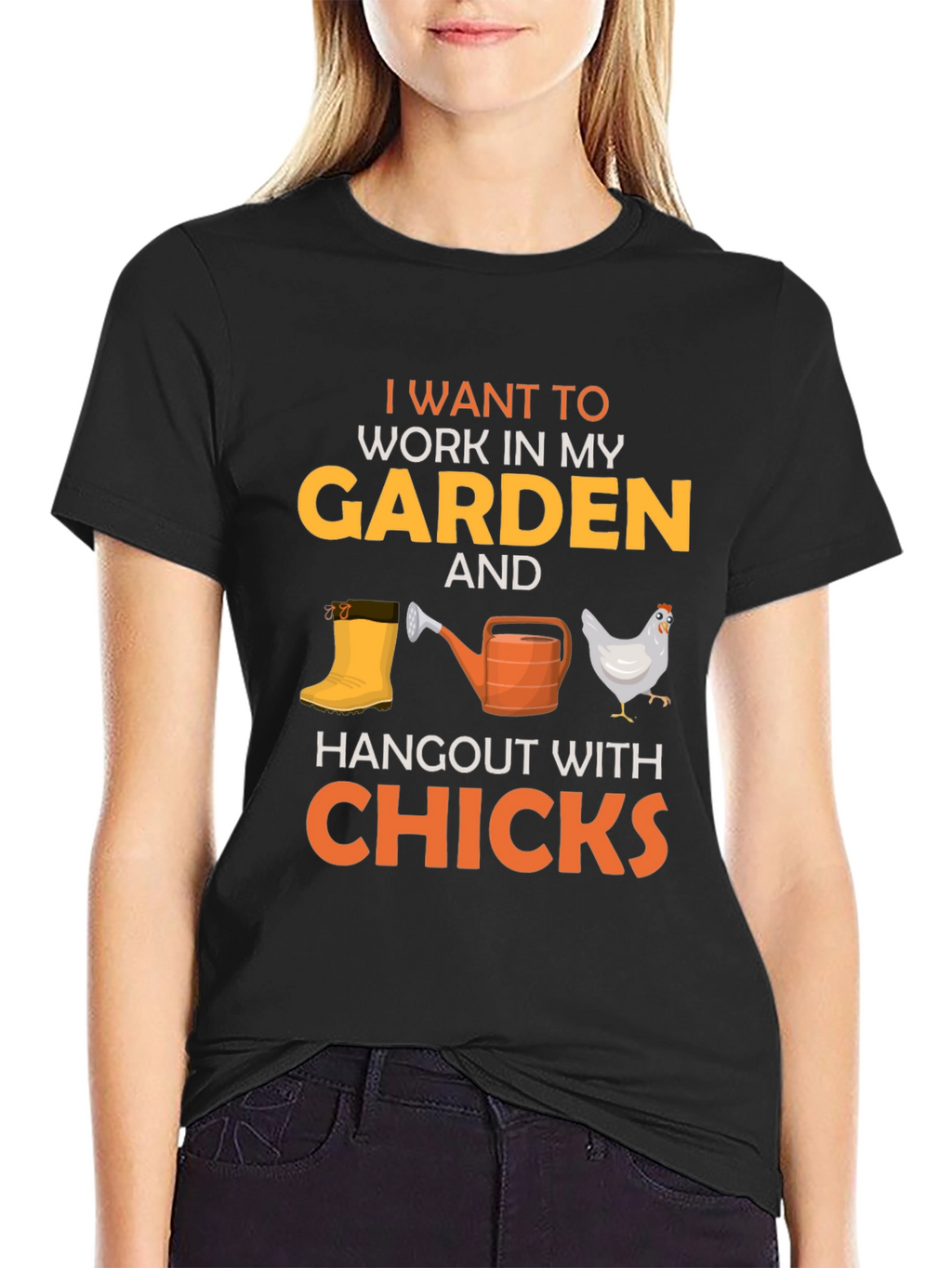 Gardening & Chicken Lovers Tee