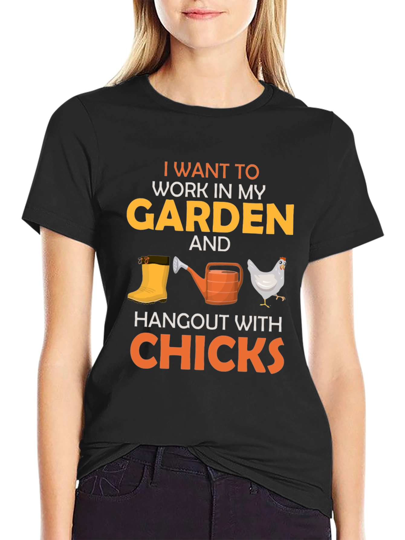 Gardening & Chicken Lovers Tee