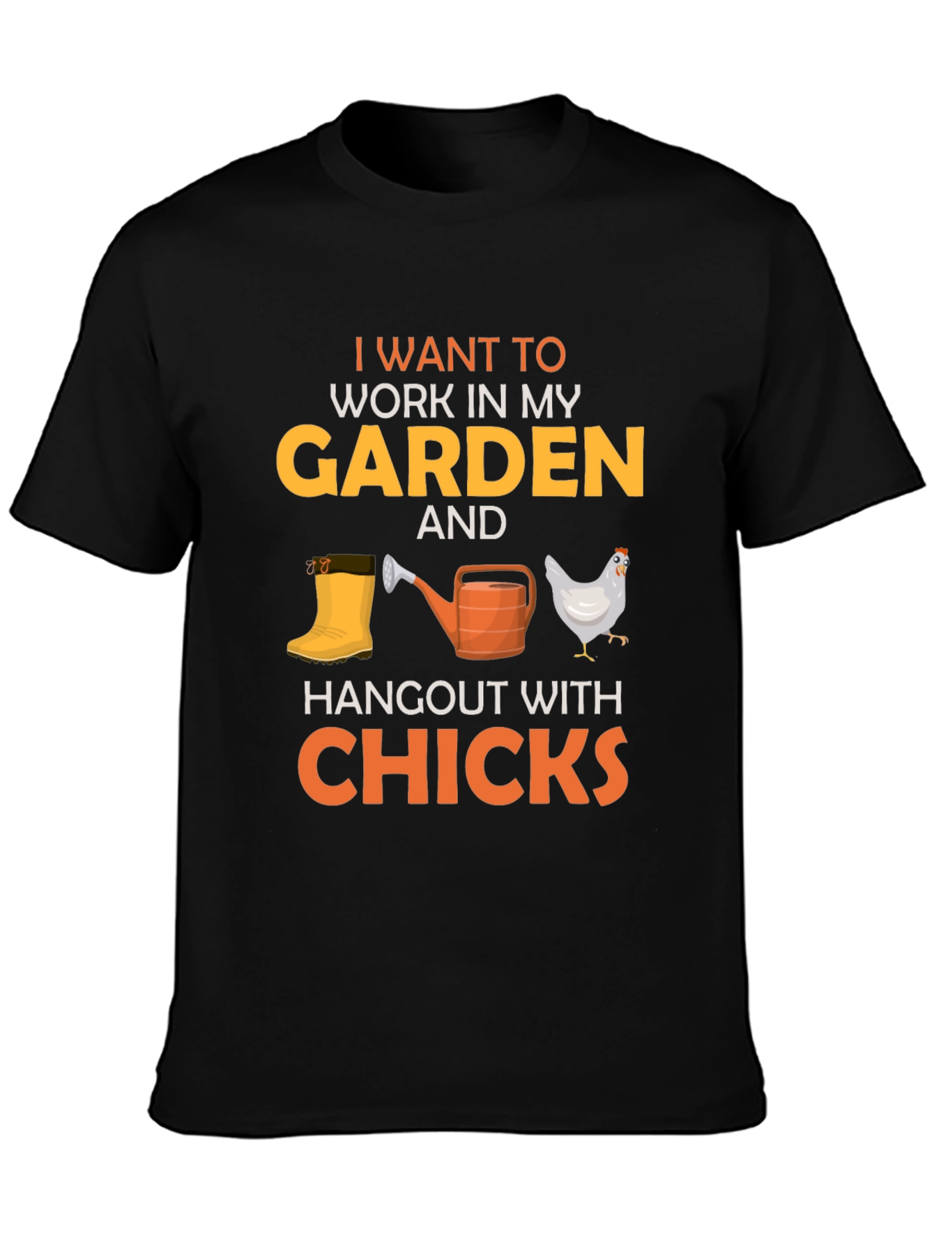 Gardening & Chicken Lovers Tee