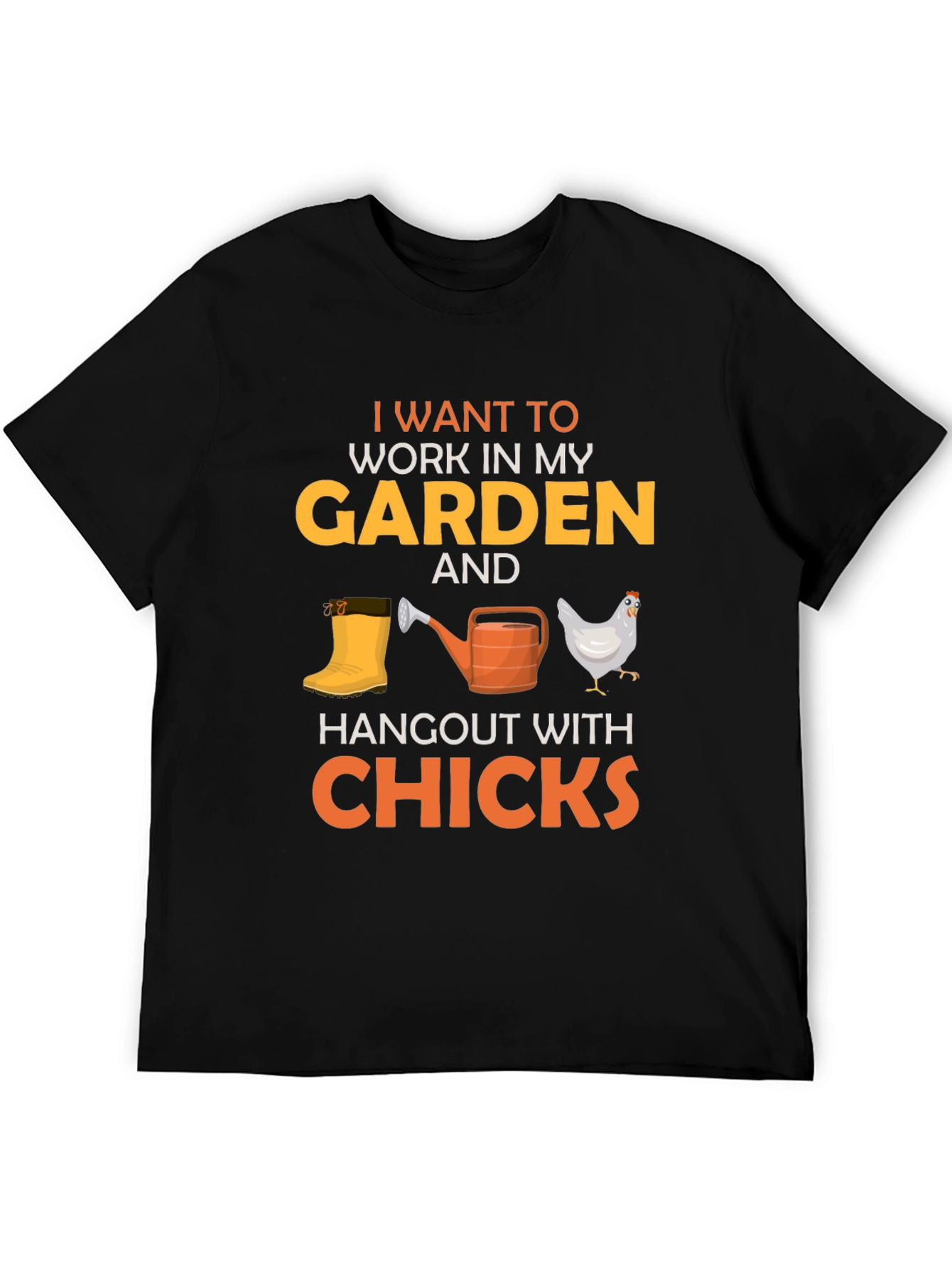 Gardening & Chicken Lovers Tee