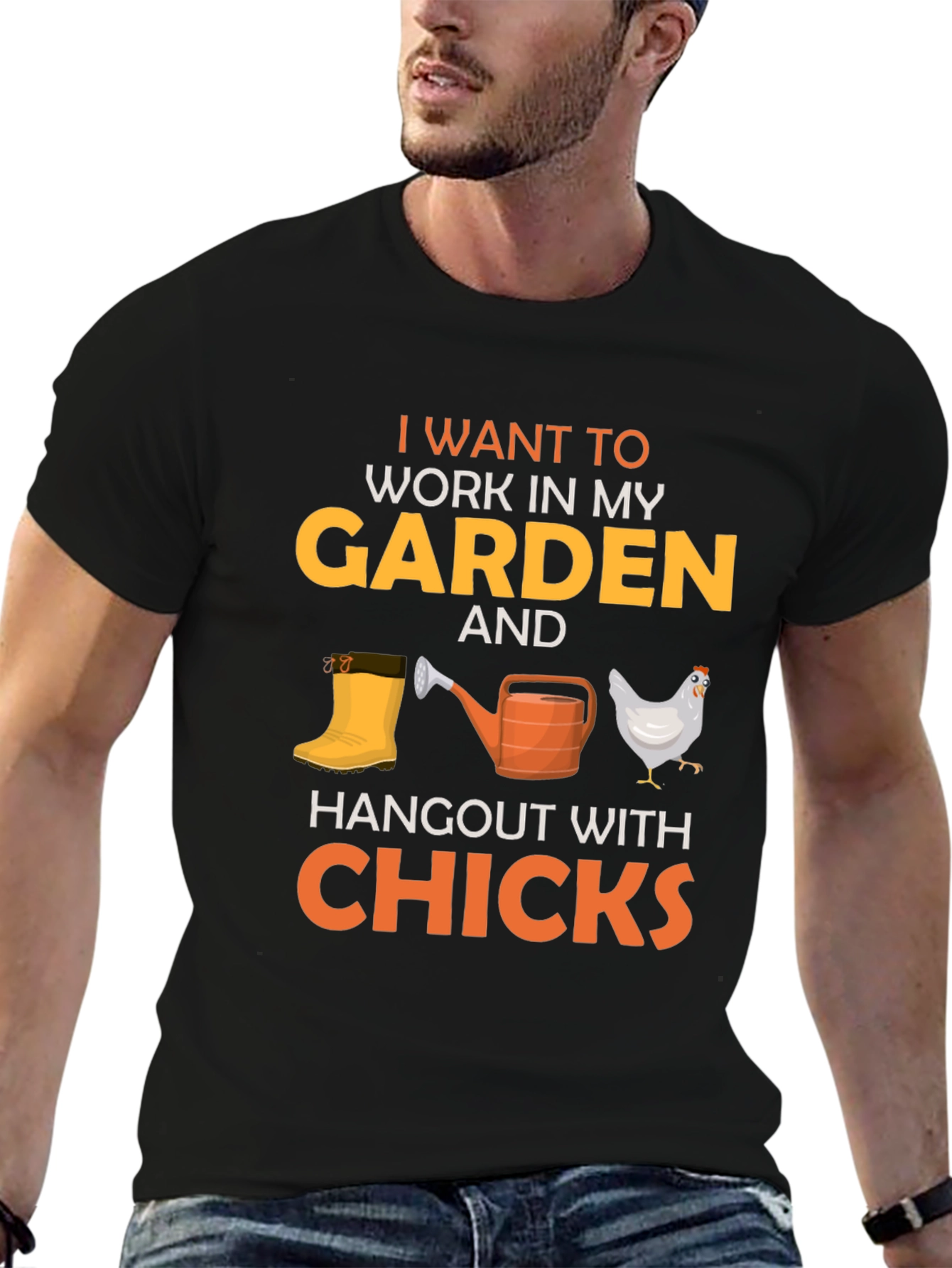 Gardening & Chicken Lovers Tee