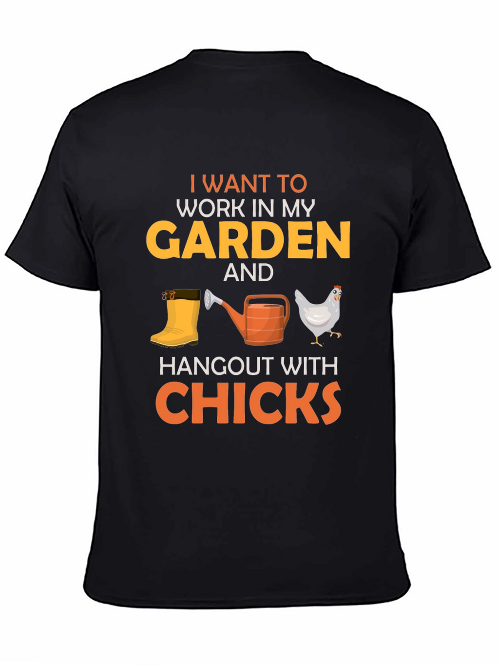 Gardening & Chicken Lovers Tee