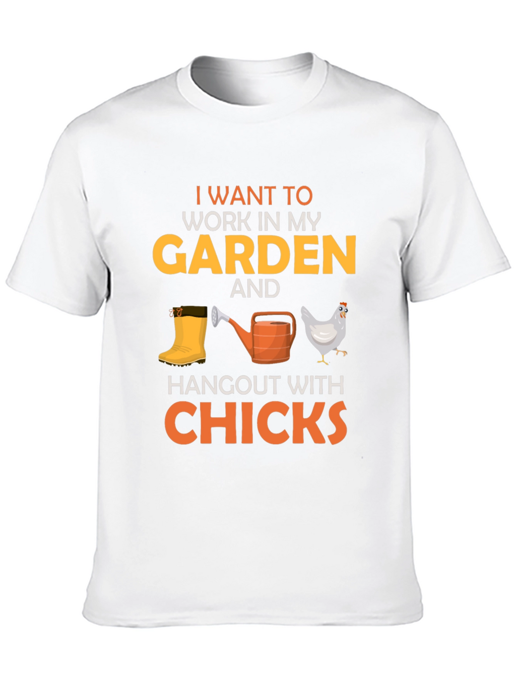 Gardening & Chicken Lovers Tee