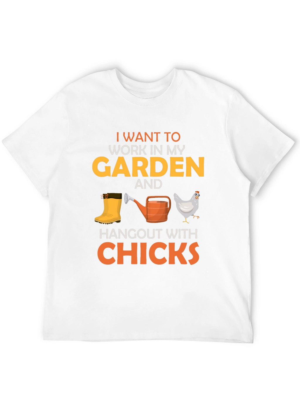 Gardening & Chicken Lovers Tee