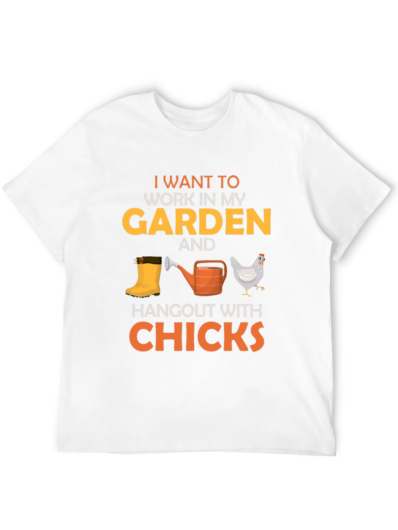 Gardening & Chicken Lovers Tee