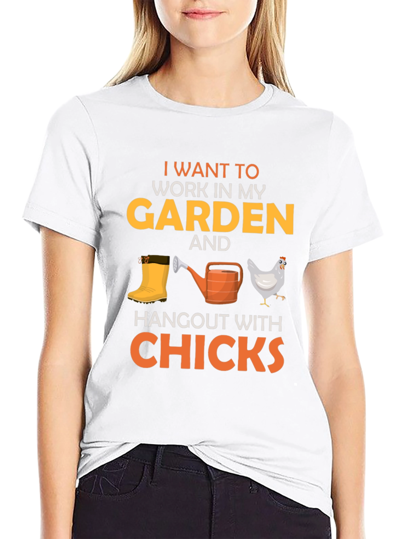 Gardening & Chicken Lovers Tee