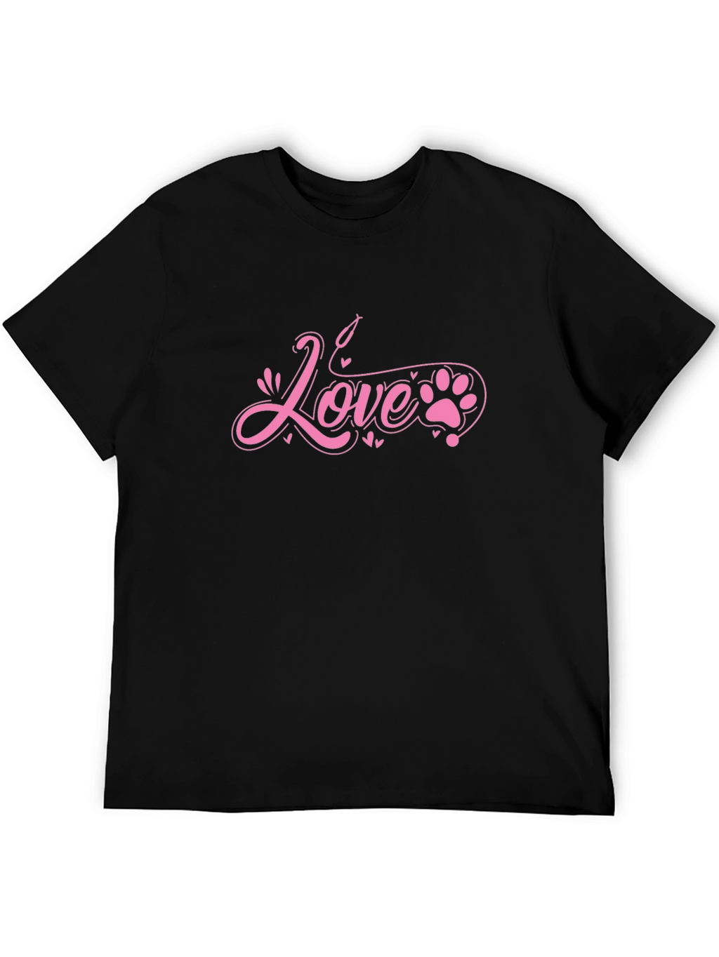Love Paw Print T-Shirt