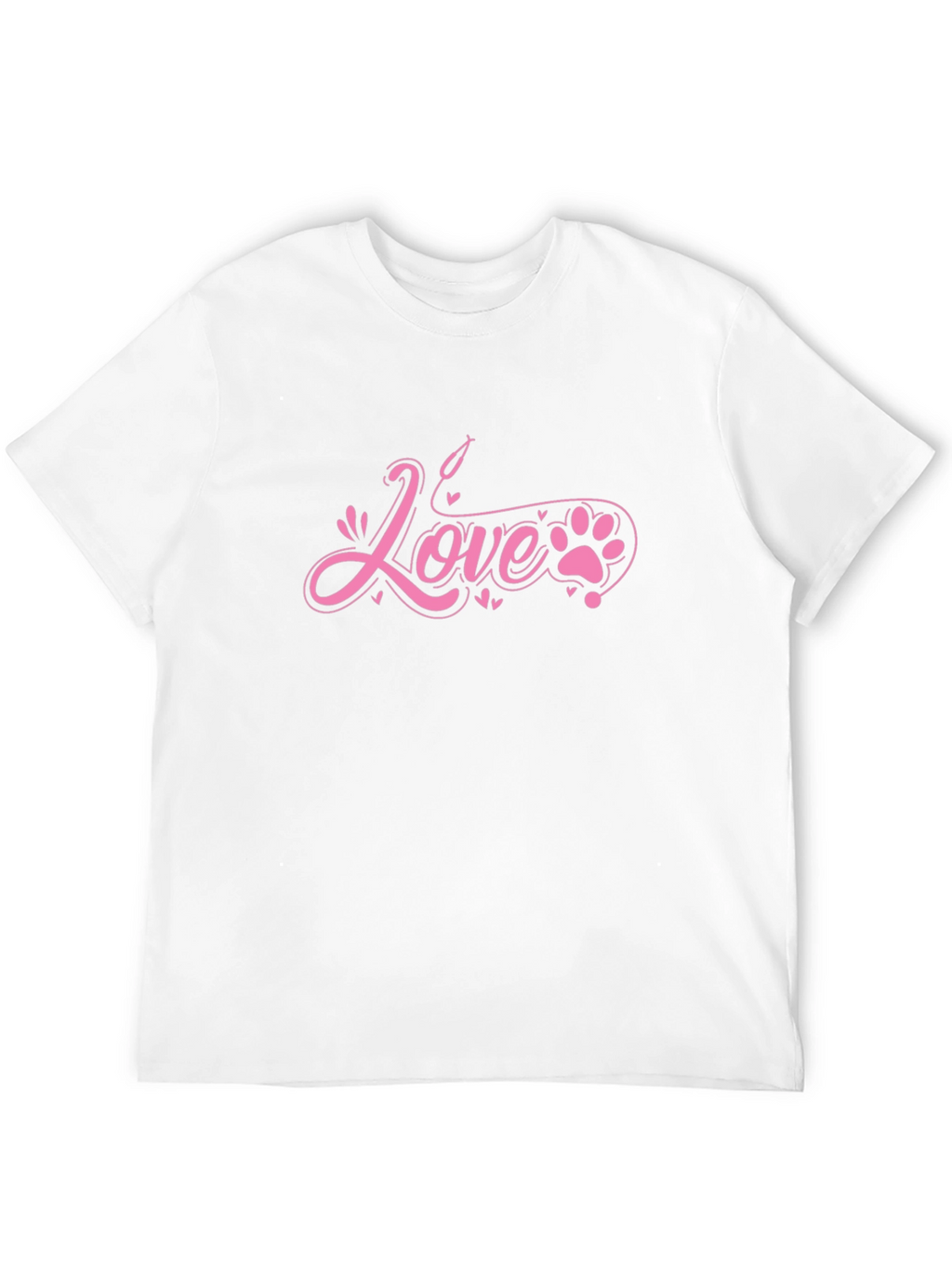 Love Paw Print T-Shirt