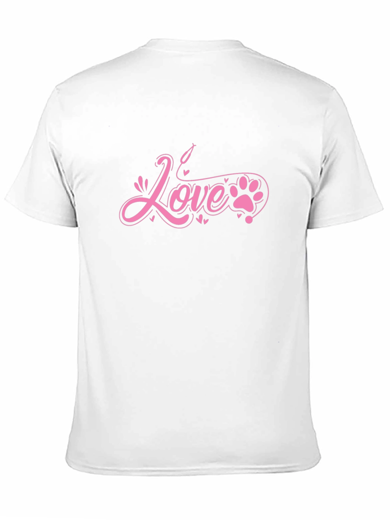 Love Paw Print T-Shirt