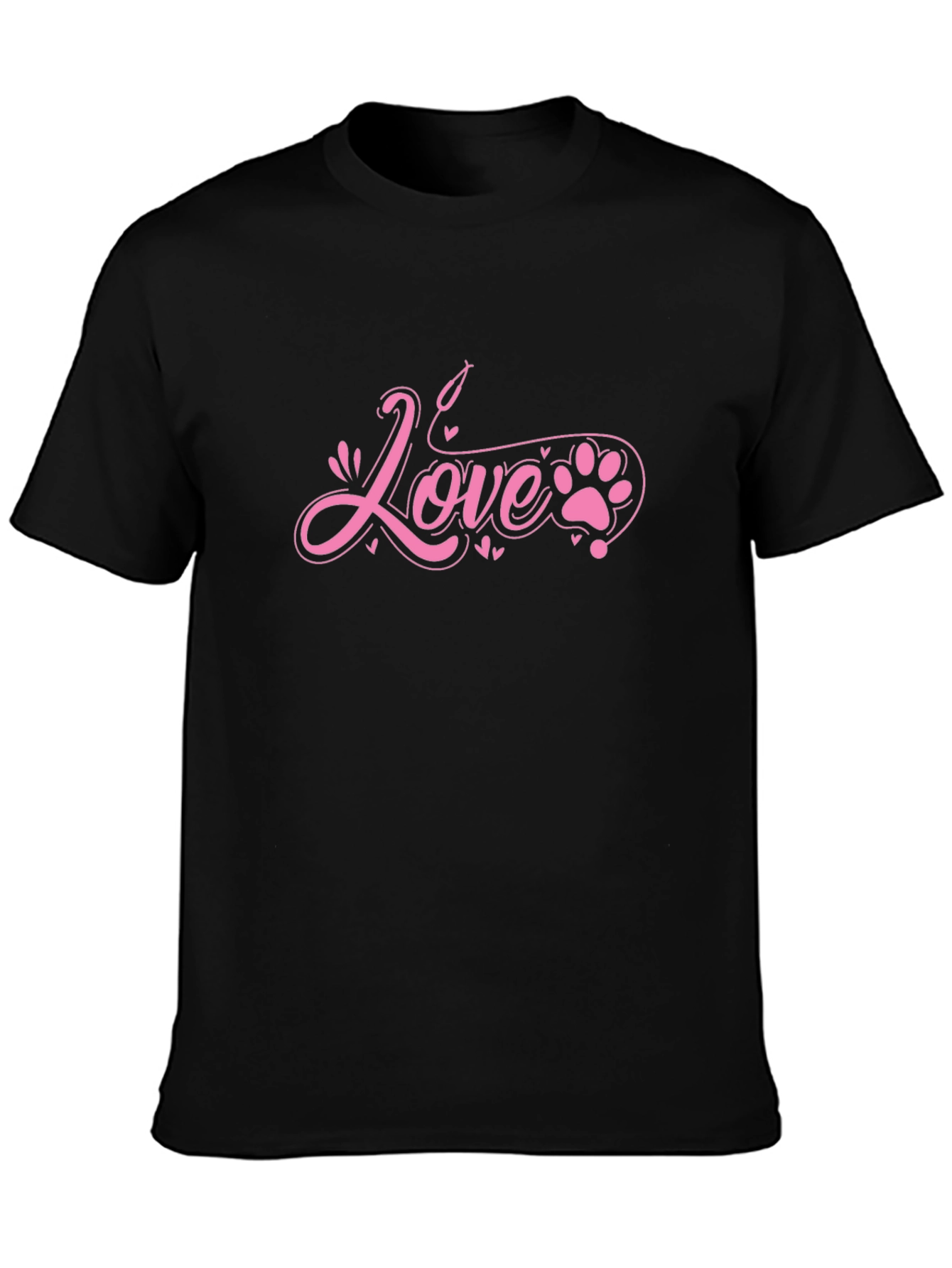 Love Paw Print T-Shirt