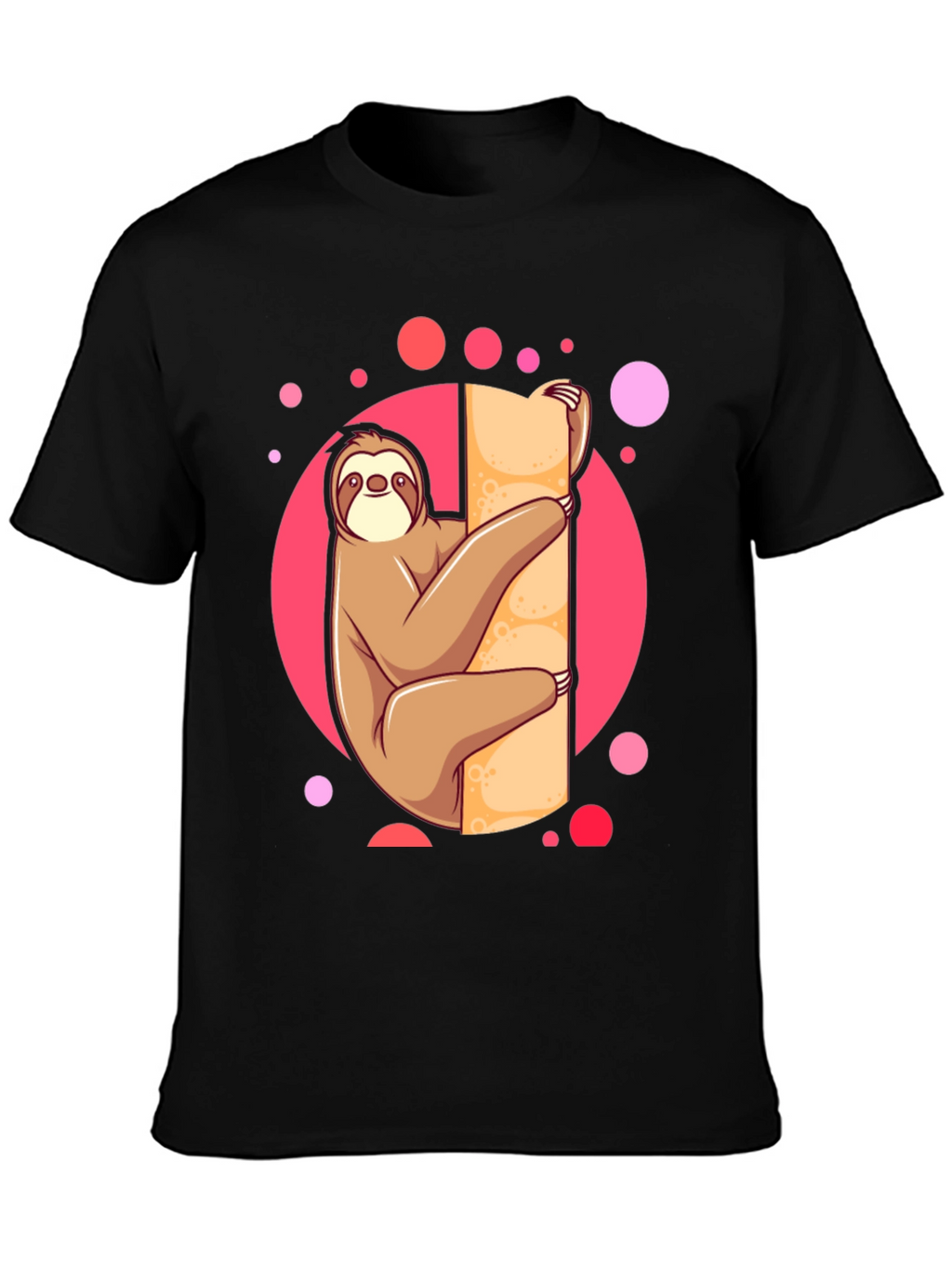Sloth Lover Tee: Cute Cartoon Design