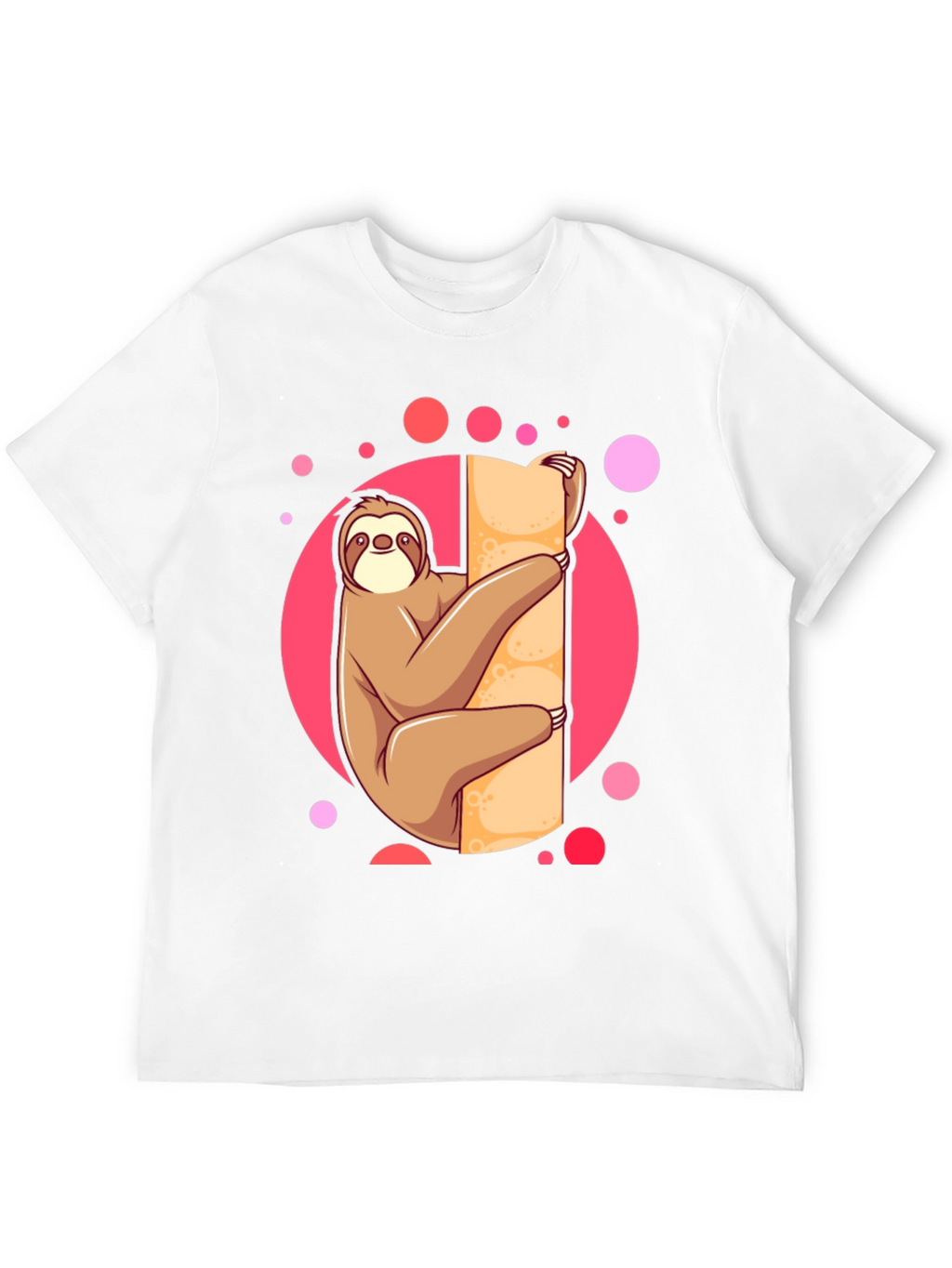 Sloth Lover Tee: Cute Cartoon Design