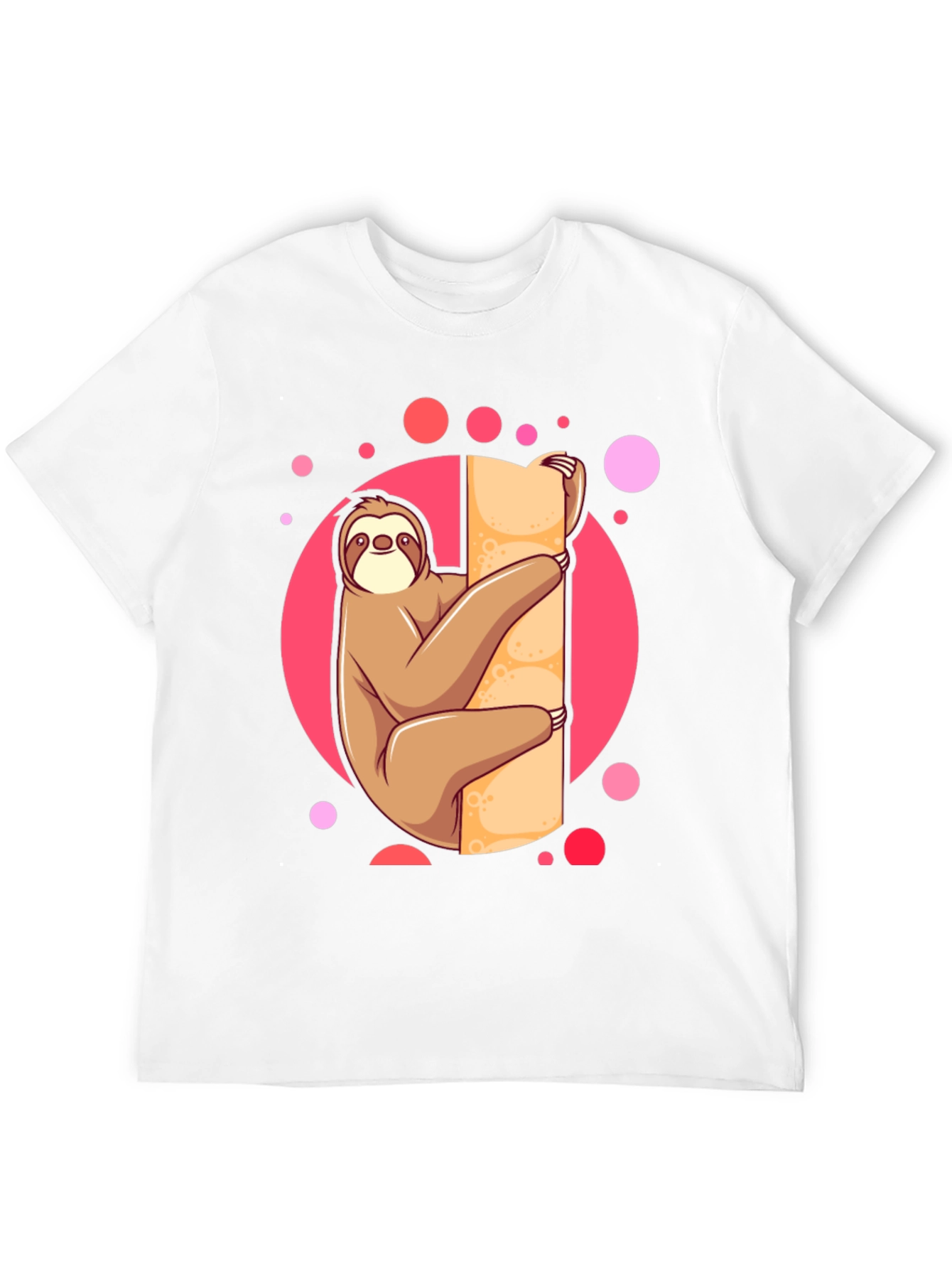 Sloth Lover Tee: Cute Cartoon Design