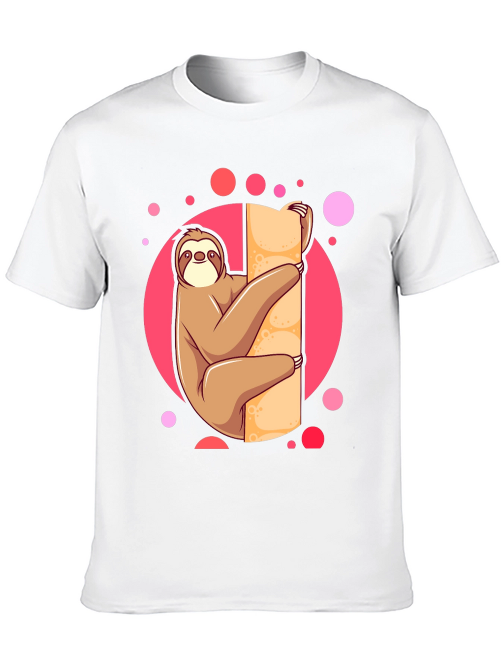Sloth Lover Tee: Cute Cartoon Design