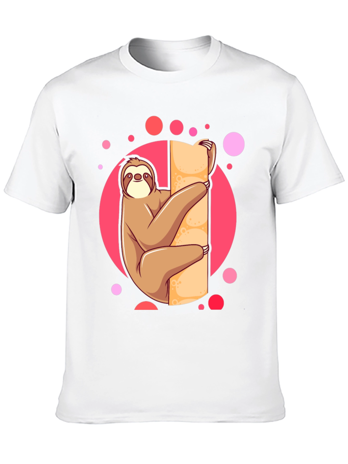 Sloth Lover Tee: Cute Cartoon Design