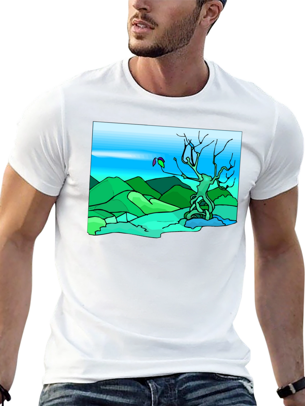 Abstract Landscape T-Shirt