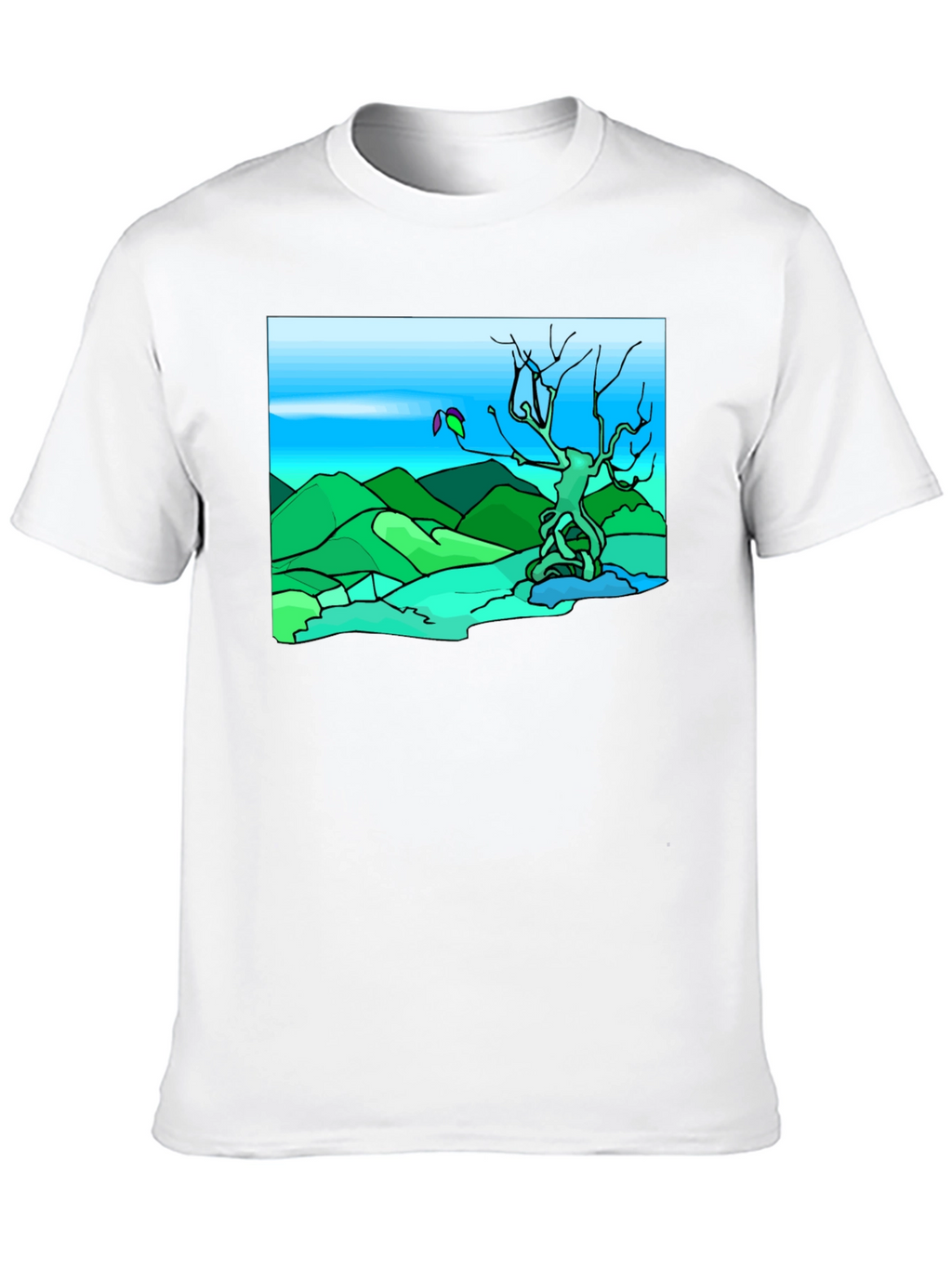 Abstract Landscape T-Shirt