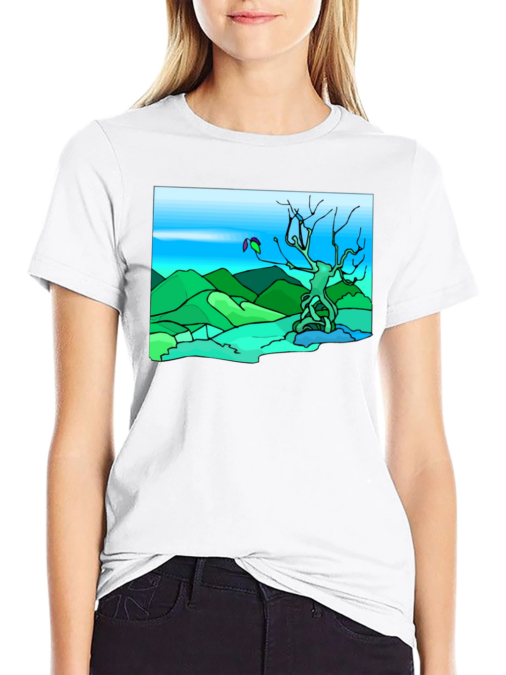 Abstract Landscape T-Shirt