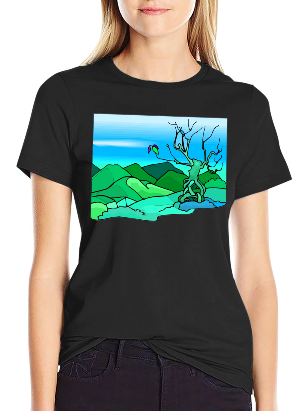 Abstract Landscape T-Shirt