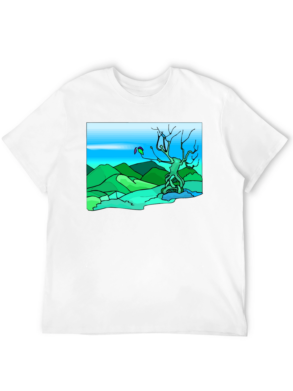 Abstract Landscape T-Shirt
