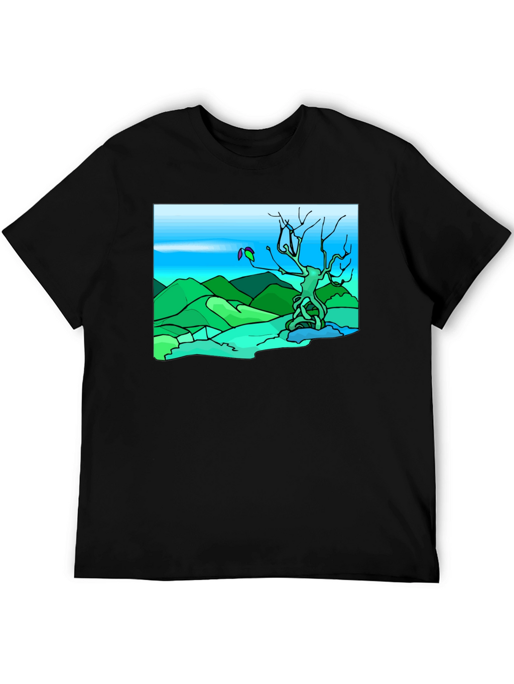 Abstract Landscape T-Shirt