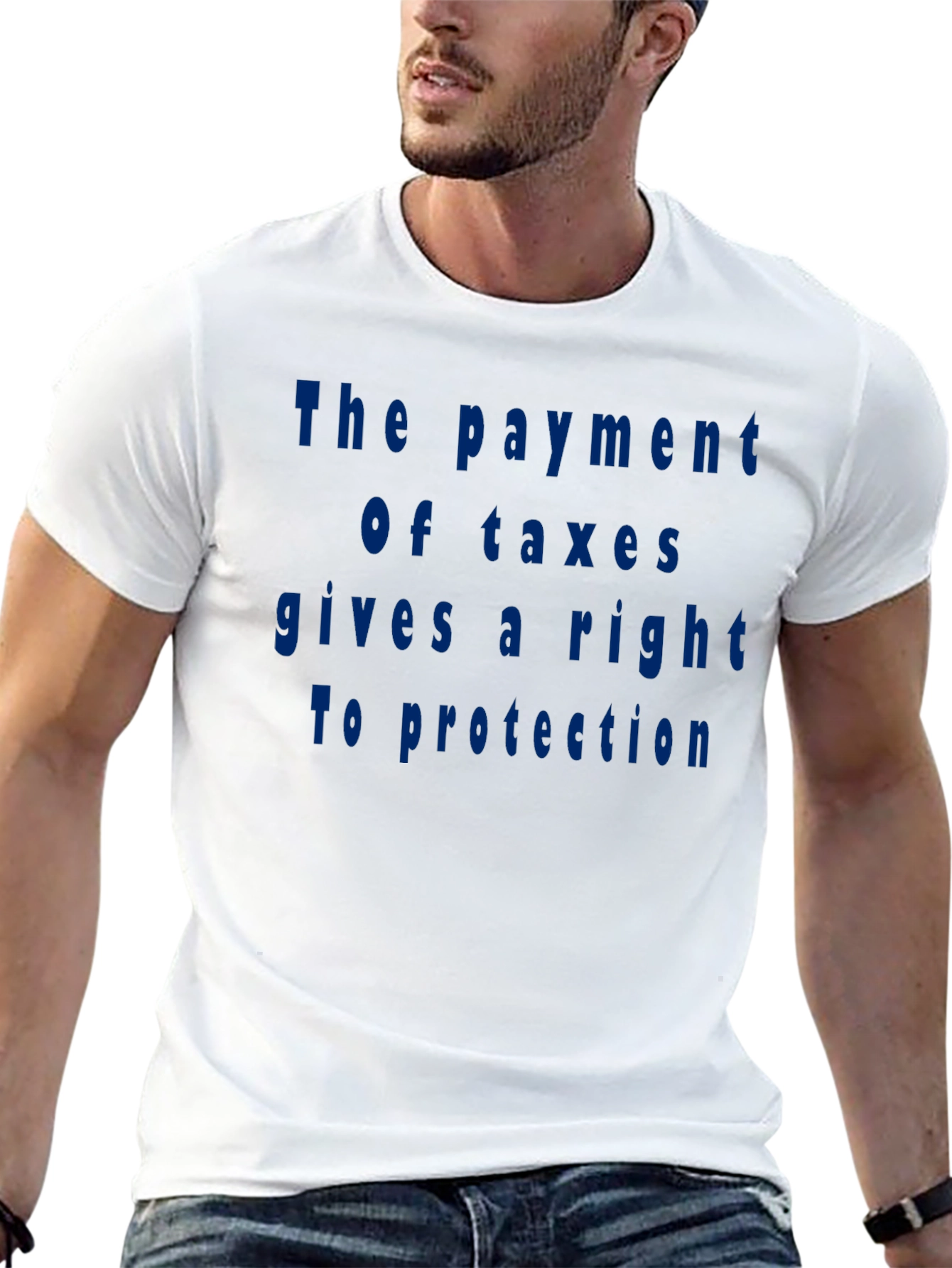 Taxation Rights Tee - Classic Fit Cotton T-Shirt