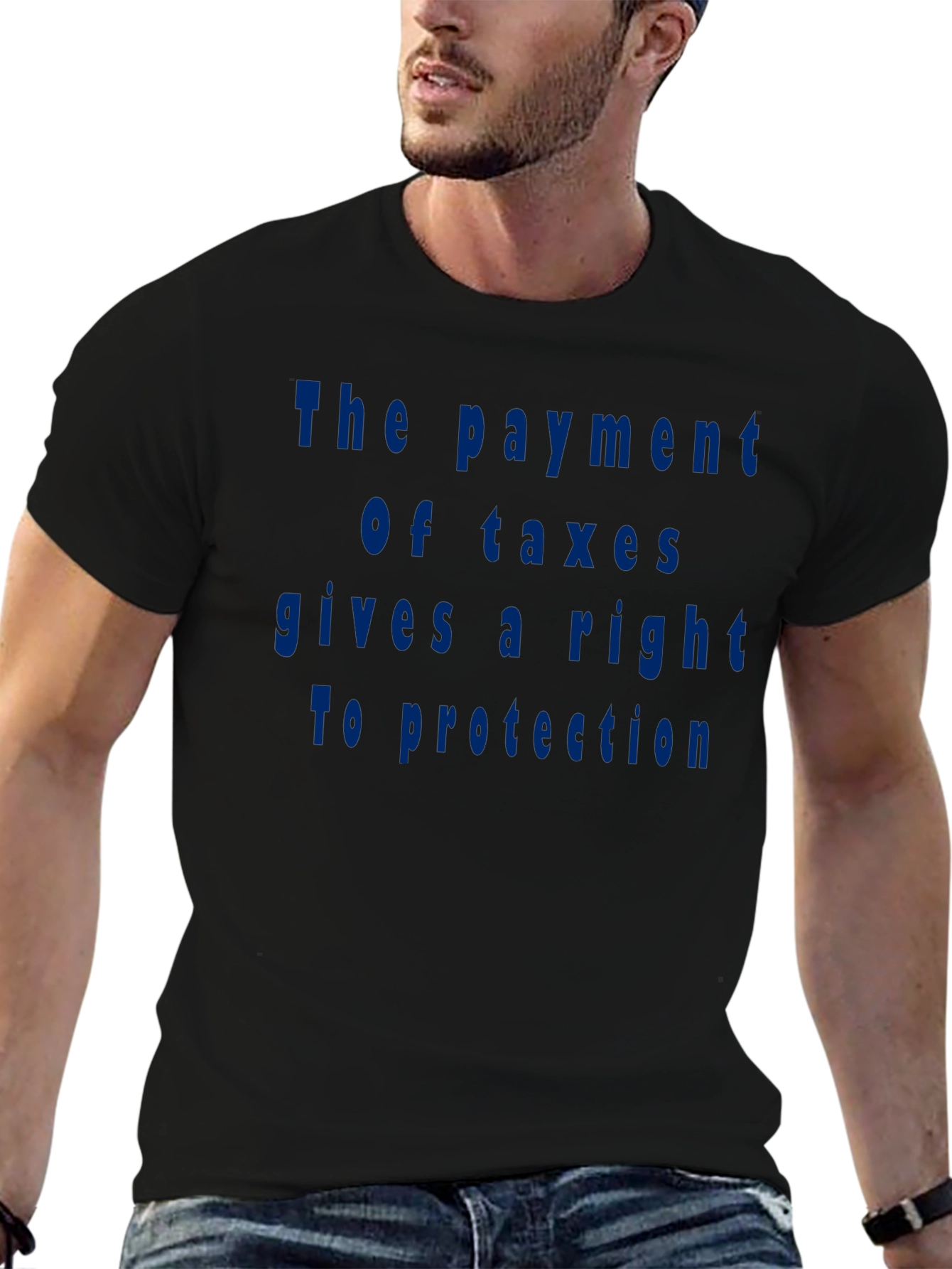 Taxation Rights Tee - Classic Fit Cotton T-Shirt