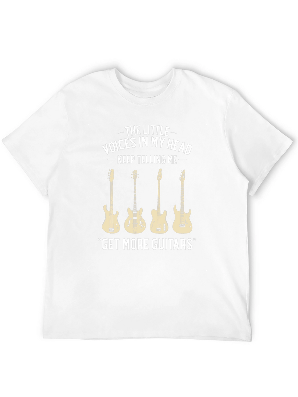 Get More Guitars T-Shirt - Music Lover Tee