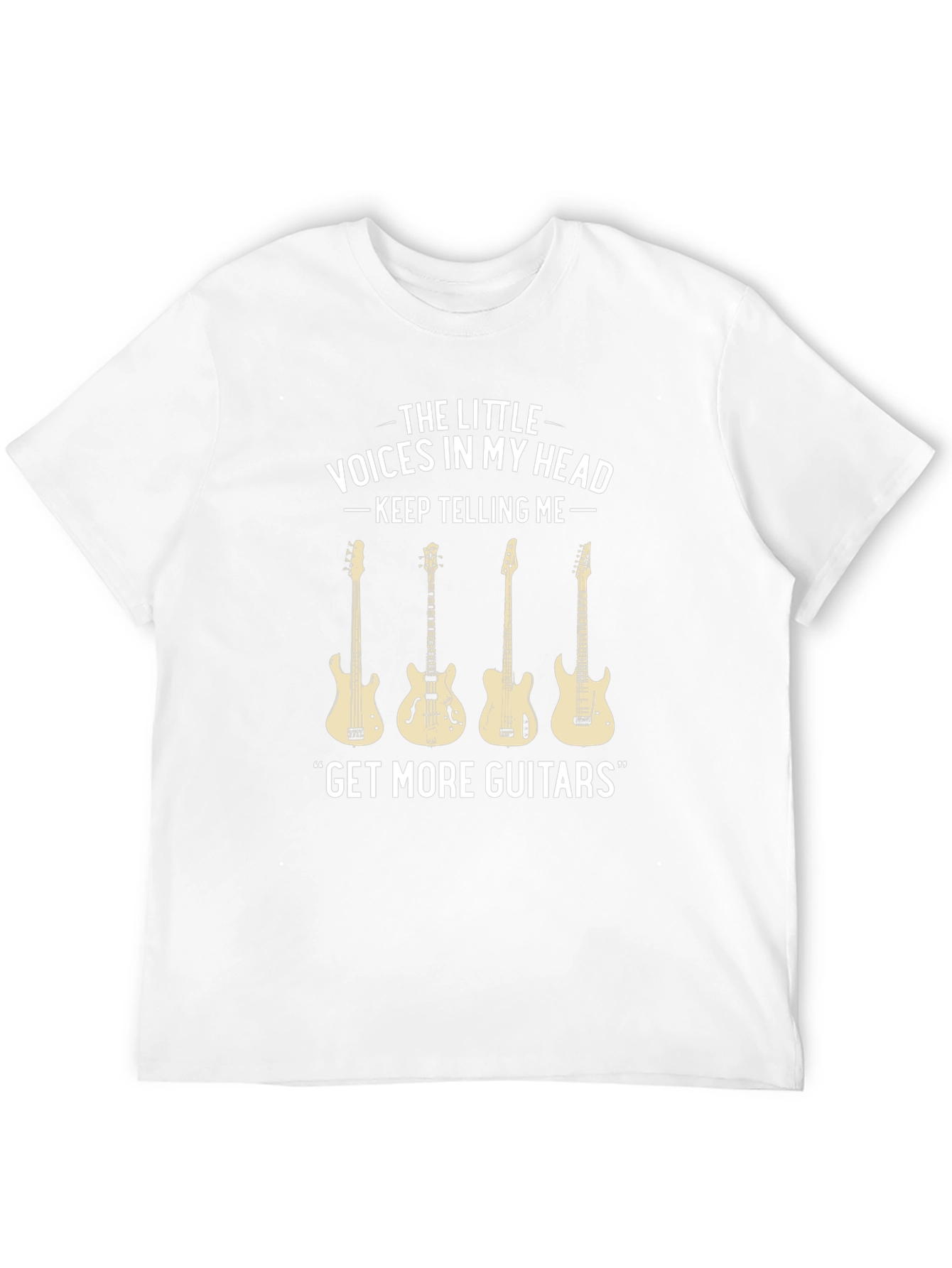 Get More Guitars T-Shirt - Music Lover Tee