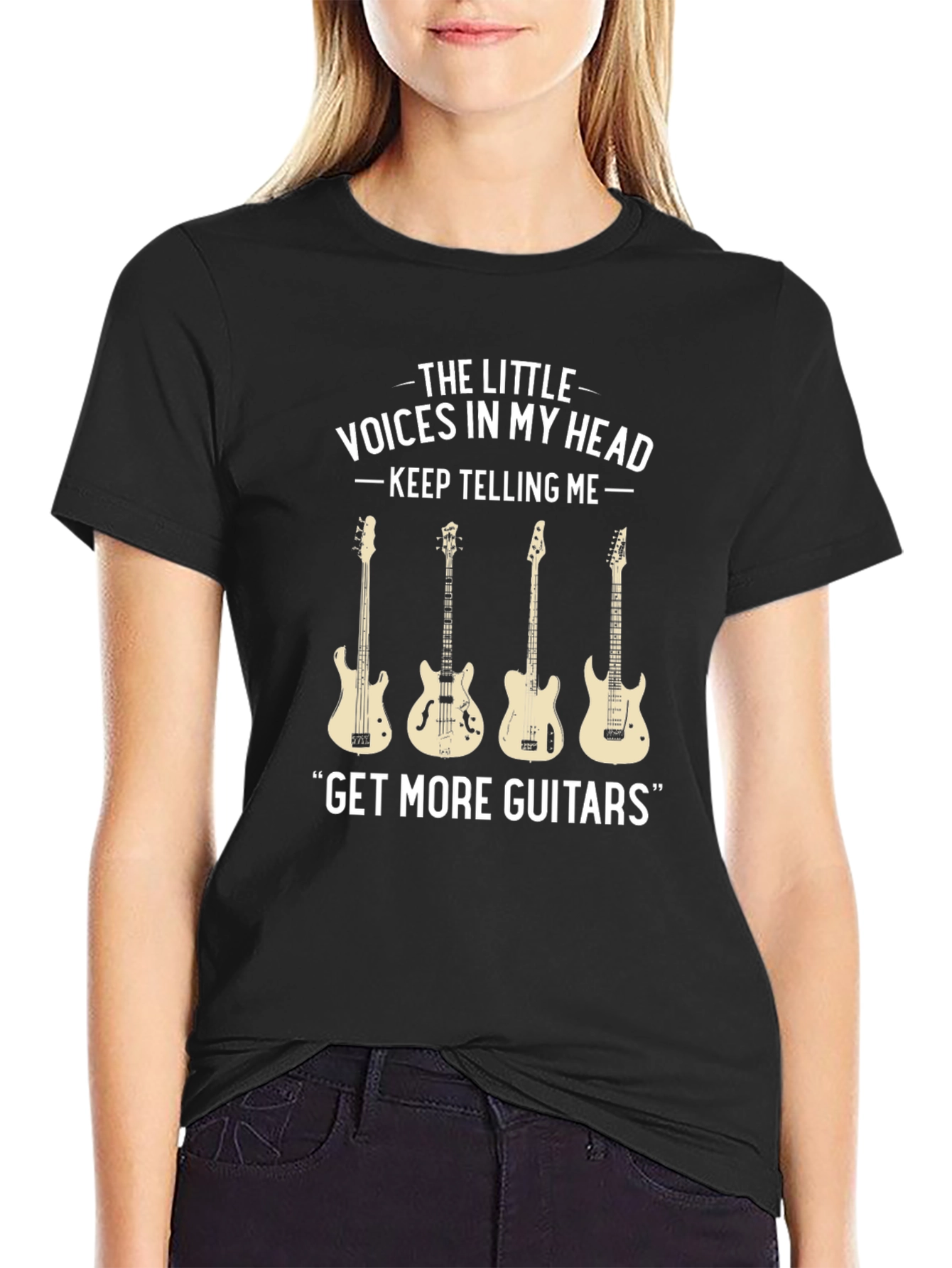 Get More Guitars T-Shirt - Music Lover Tee