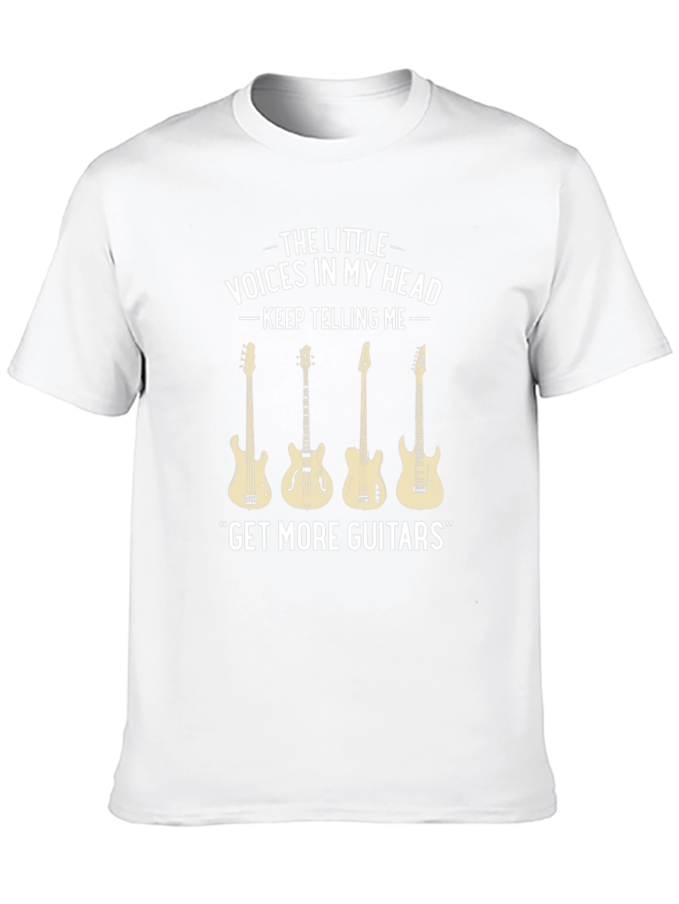 Get More Guitars T-Shirt - Music Lover Tee