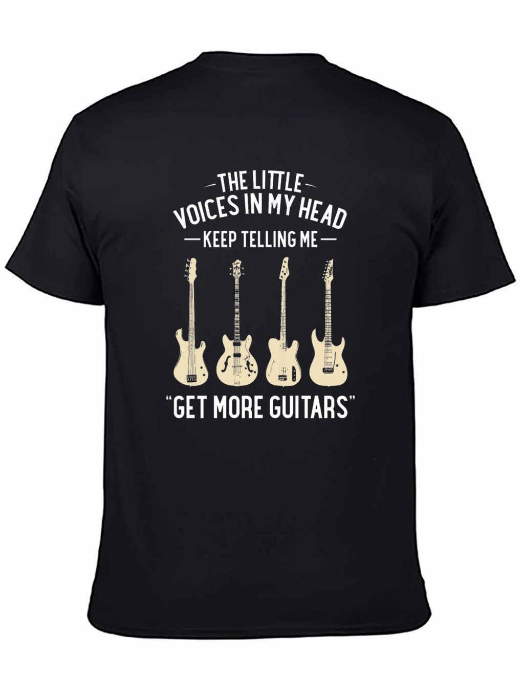 Get More Guitars T-Shirt - Music Lover Tee