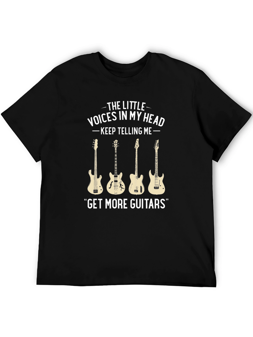 Get More Guitars T-Shirt - Music Lover Tee